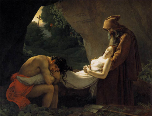 Anne-Louis Girodet - The Entombment of Atala - 1808