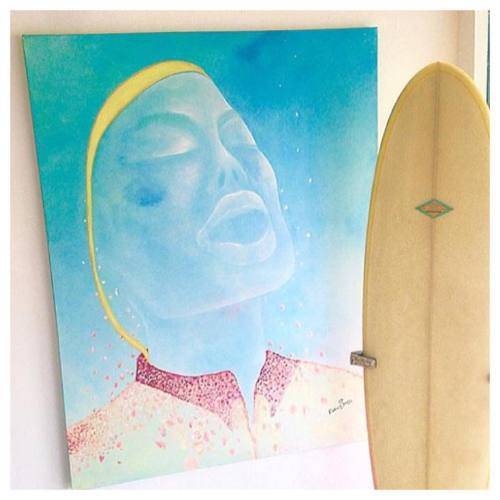 This amazing ocean spirit piece of art ‘April’ by @senkoart is available at our #Milkthe