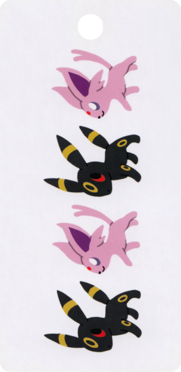 Pokémon Center / play set products - Pokémon Time Figure Strap Back Inserts (2009) | I • II