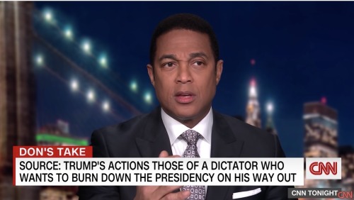 Don Lemon&rsquo;s skillful range.