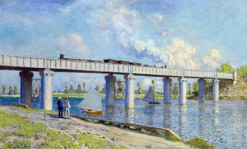 -Railway Bridge At Argenteuil-