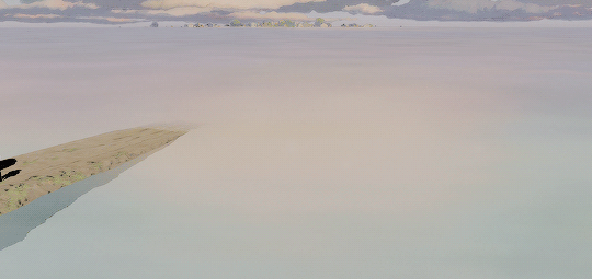 valramorghulis: Spirited Away,  train scene + scenery;