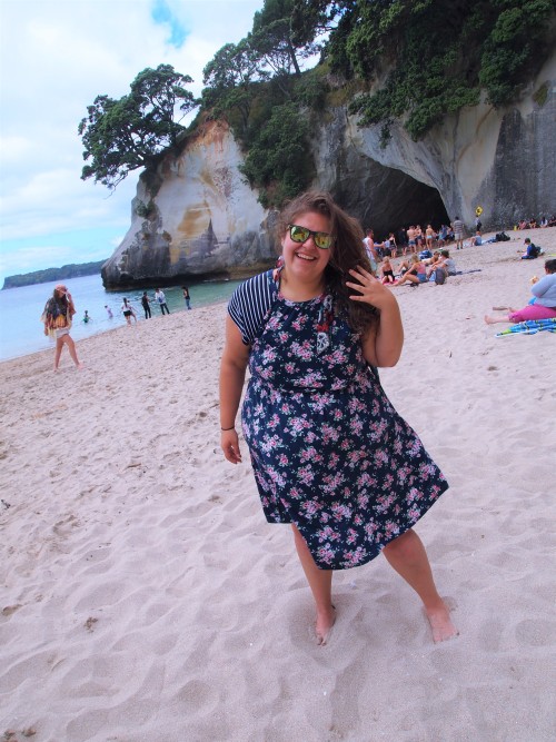 rubsta:Take me back!Me at Cathedral Cove, NZRubsta1.3.17.
