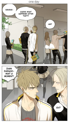 Old Xian update of [19 Days], translated by Yaoi-BLCD. IF YOU USE OUR TRANSLATIONS YOU MUST CREDIT BACK TO THE ORIGINAL AUTHOR!!!!!! (OLD XIAN). DO NOT USE FOR ANY PRINT/ PUBLICATIONS/ FOR PROFIT REASONS WITHOUT PERMISSION FROM THE AUTHOR!!!!!!!!!!!Previo