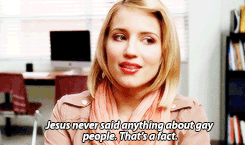 pullmysoul-deactivated20230423:  Quinn Fabray being an A+ human being 