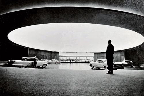 danismm:Styling Dome - General Motors Technical Center 1950.