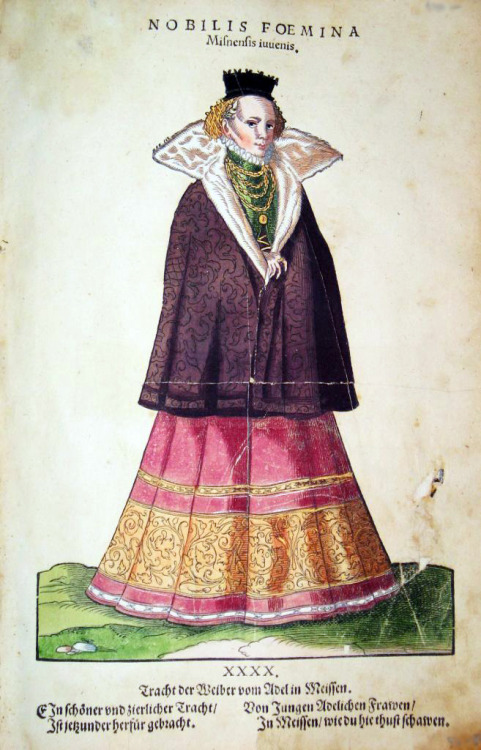 German Costumes by Hans Weigl, 1577;Nuremberg and Deutschland;                    Pfalz and SaxonyMe