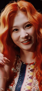 fortwice:sana’s orange hair for @kiminjiu ♡​