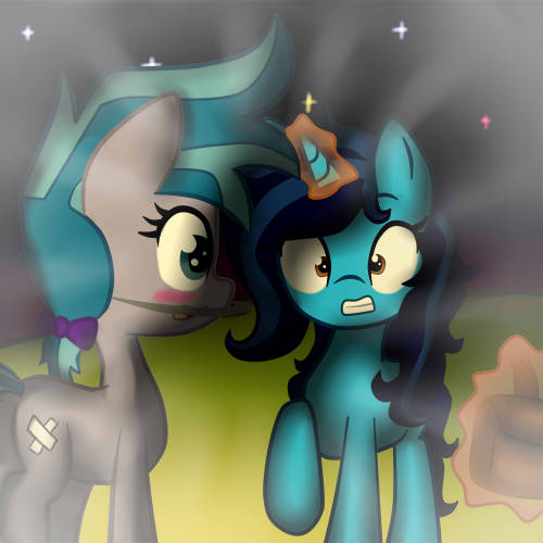 asklittleapplebloom:  ???: This is the last time you’ll see THAT Apple…askbananapie, askaponywithbraces & askwintergraphitepony  xP