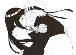 mysoulisyourdoctor:  headband hug hyuuga hinata kiss monochrome naruto naruto shippuden uzumaki naruto yuu todoroki | konachan.com - Konachan.com Anime Wallpapers on We Heart It. http://weheartit.com/entry/59562021/via/legionex88tohru