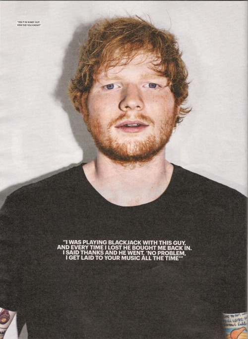 sheeran-usa: HQ scans of Ed’s Shortlist Cover story Via @martincox0155 on Twitter