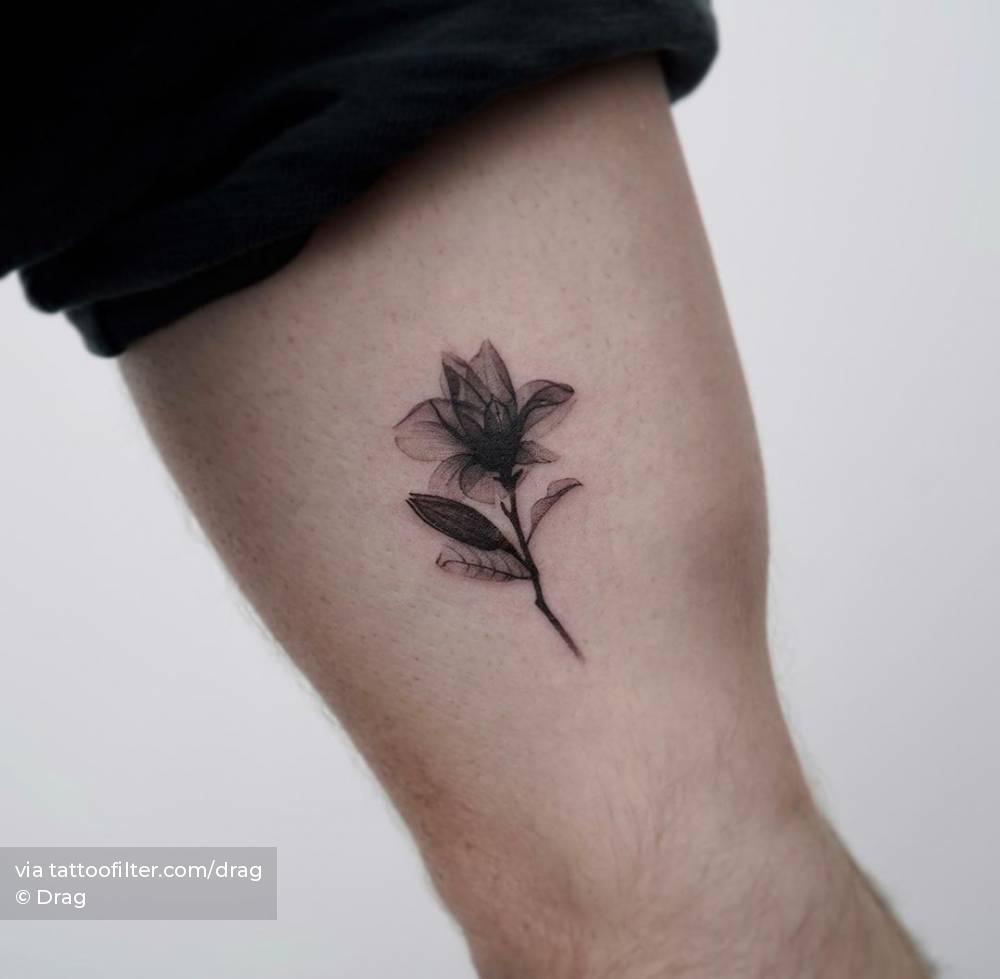 minimalist magnolia tattooTikTok Search