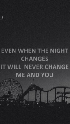 fluorescent-lights:  night changes is my favourite song on the four album tbh 