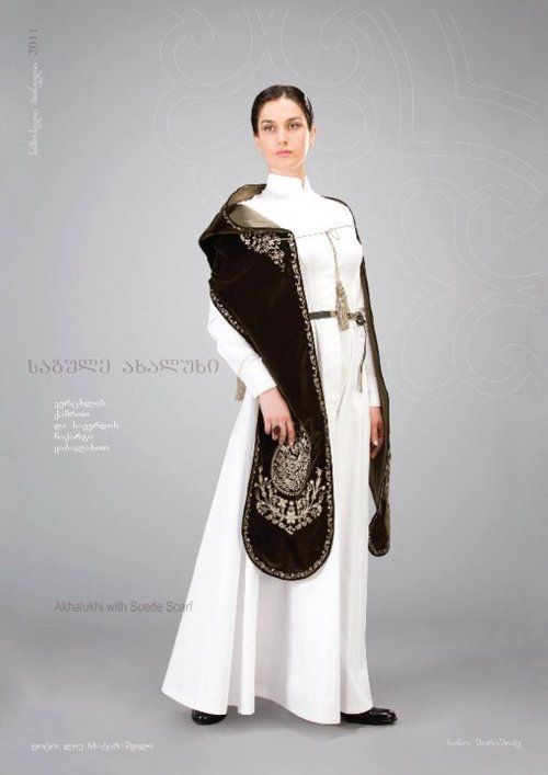 sartorialadventure:Traditional Georgian costumes by Samoseli Pirveli (click to enlarge)