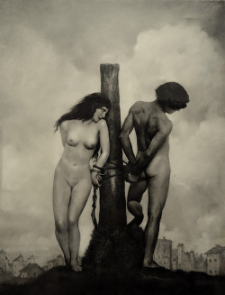 vensuberg:  nevver:  The Command to Look, William Mortensen   The last one is Hypatia.