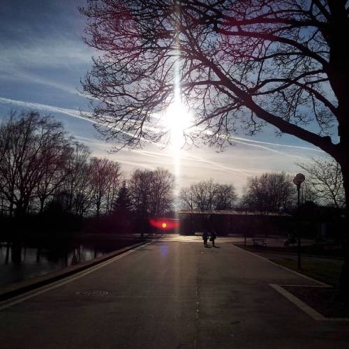 And A #backlight Photo :-) #Westfalenpark #Dortmund #Easter #spring #march (hier: Florianturm)