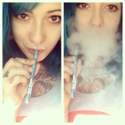 exxxning:  Blueberry hookah for gotvape. Yummm 