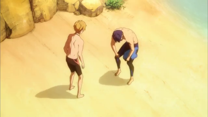 iseefairies:  Free! Ep. 5 → Rei/Nagisa 