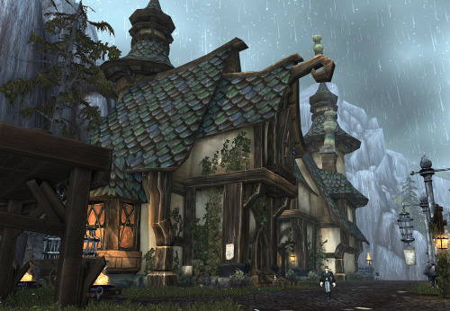 wowkingofbeans:  Gilneas.  I’ve made, like, a dozen Worgen because I love this area so much
