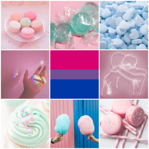 supergayandaesthetic:Pastel bi mlm with sweets and pastries for anon! Thank you for the request, I h