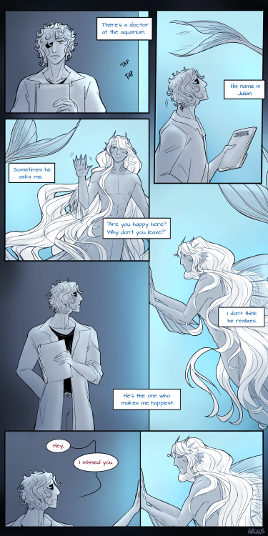 arcxus-of-altihex:Just a little mer!au comic inspired by several people on here who’ve done wo