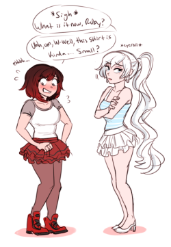 Mini Skirt Pun From Yesterday = Time To Make A Mini Skirt Draw