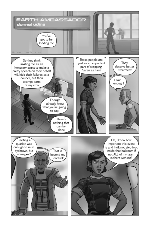 lady-halibuts-convos:ii-then: Dragon Age comicsHalla | The Artifact | Cultural DivideMass Effect Com