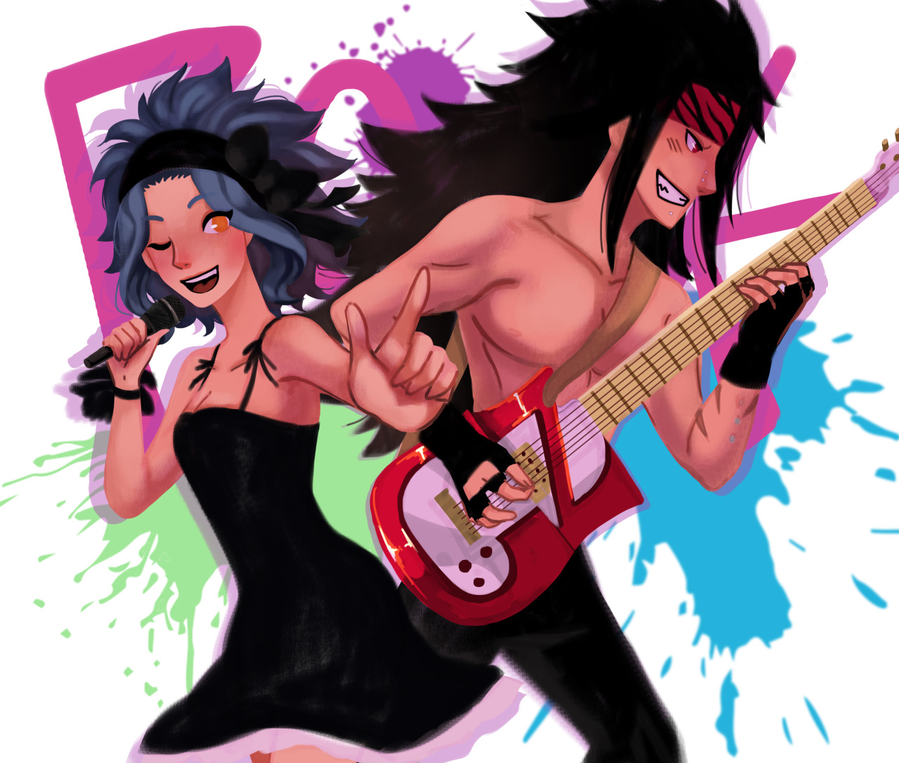 yodpak:  a busy week has gone. i really want to draw my lovely gajevy and yes i already