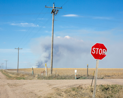 alexmatzke:  Controlled burn in Custer County, Dawson County, Nebraska. 2013 