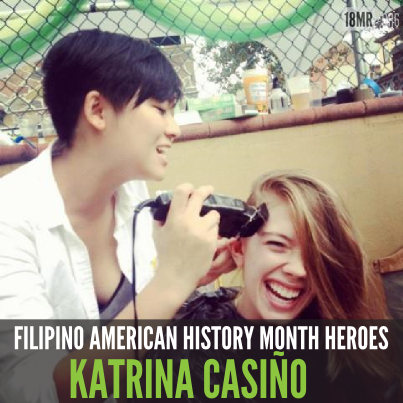 Katrina Casiño, writer, organizer, and itinerant queer barber, is today’s Filipino American Hi