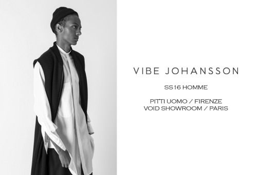 #vibejohansson #ss16 #homme #pfw #parisfashionweek #voidshowroom #darkwear #blackwear #avantgarde #m