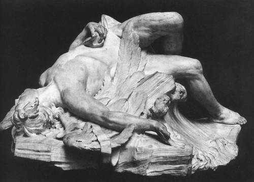 apoherm:The Dead Icarus, Paul-Ambroise Slodtz (1743)Marble, Musée du Louvre, Paris
