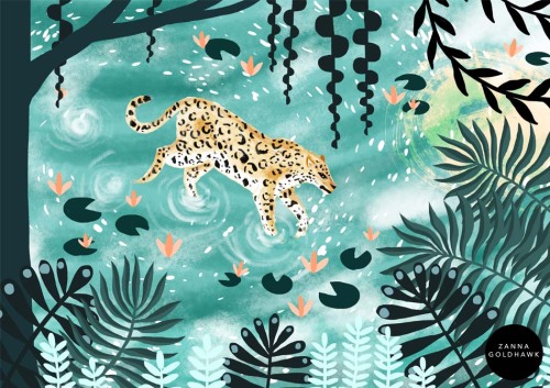 Some work for the Papio Press 2017 Rainforest calendar! Will be available on www.papiopress.co.uk in