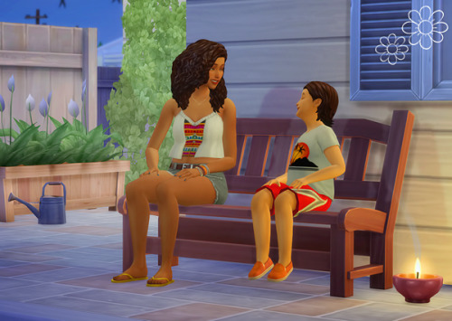 Gideon is a chatty kid with an interesting family background but they got along well.