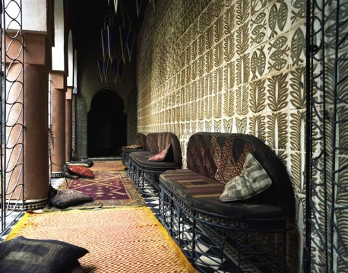 magicalandsomeweirdhometours:In one of my many design phases, I did my dining room in Moroccan style