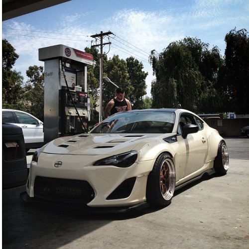 Fueling up Featuring: Scion FRS