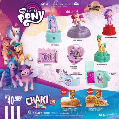 Four months later we finally get to see what the KFC Indonesia MLP G5 toys look like! Check them out