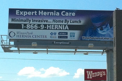 Hernia Care, Orlando, Florida, 2012.