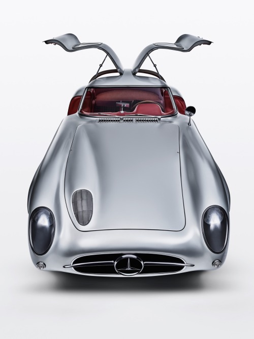  1955 Mercedes-Benz 300 SLR Uhlenhaut Coupé ! The car is one of only two prototype racers developed 