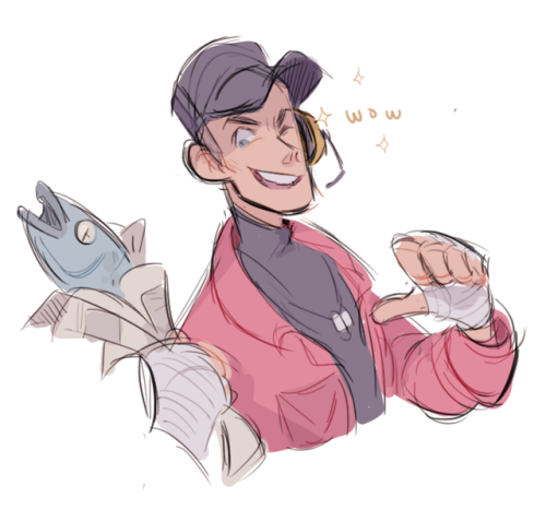 deebree:some scouts from twitter!! i finally accepted that scout is my fav merc to draw…&hell