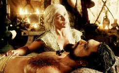 bearded-daddy:  rubyredwisp: game of thrones meme: whatever i want [7/10] → daenerys & khal drogoYou must look in his eyes always. Love comes in at the eyes.   Me and mine…