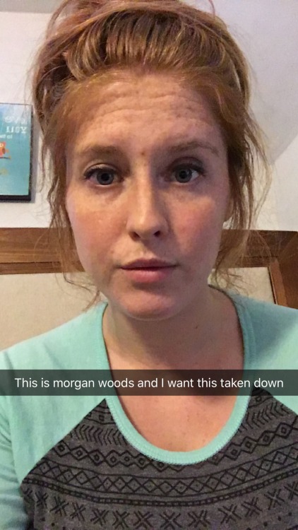 hunkdaddy88:  whoresmadefamous:  Obviously Morgan means she wants it posted and reposted  Any other info on this woman would be appreciated. Would fuck the red right off of her! 