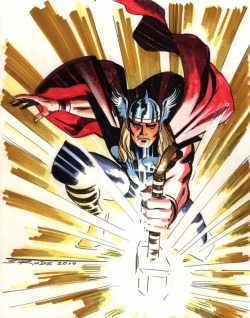 westcoastavengers:  Thor by Steve Rude 