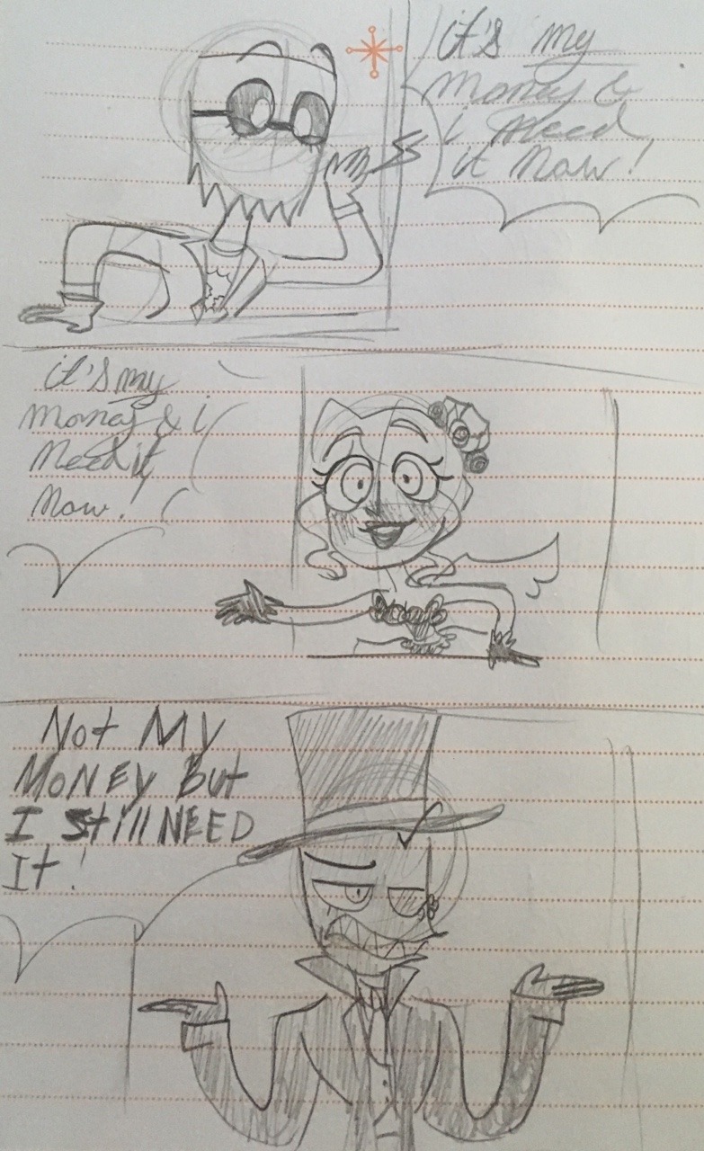 Noise!...for this souless world — princessangelcake: Late night doodle