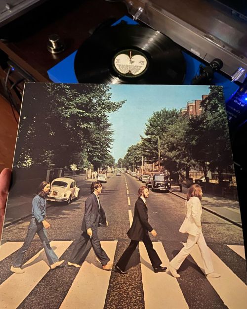 Breaking out my Abbey Road tonight. Mine’s a UK pressed in 1978–a great-sounding pressing, but not s