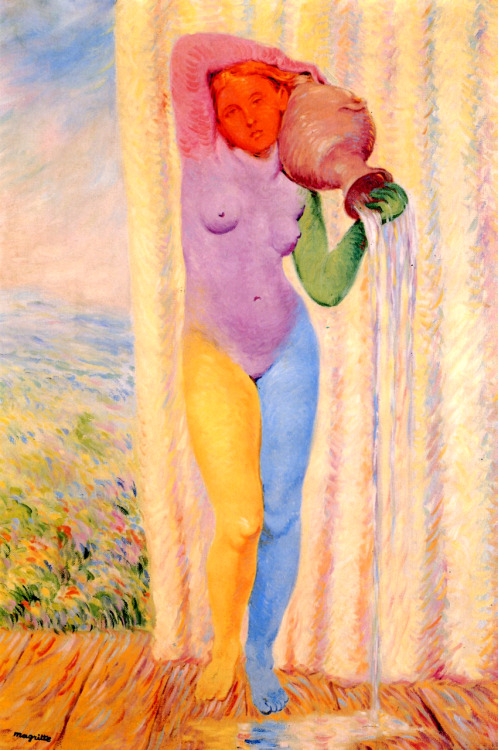 dappledwithshadow:Les bon jours de Monsieur IngresRené Magritte1943 Private collection Painting - oi