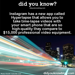 did-you-kno:  Instagram has a new app called