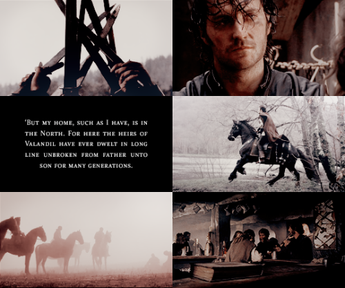 taurielsilvan: lotr + dunedain rangers | for @nenuials ‘And yet less thanks have we than 