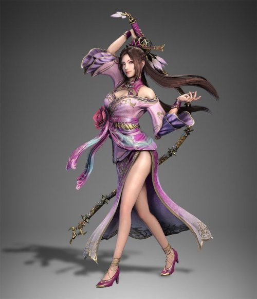 Evolución de otra Dynasty Waifu linda, Diao Chan.Desde Dynasty Warriors 3 hasta el Dynasty Warriors 