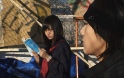 saysae:   Gakuran x Atsuko; Confession scene    